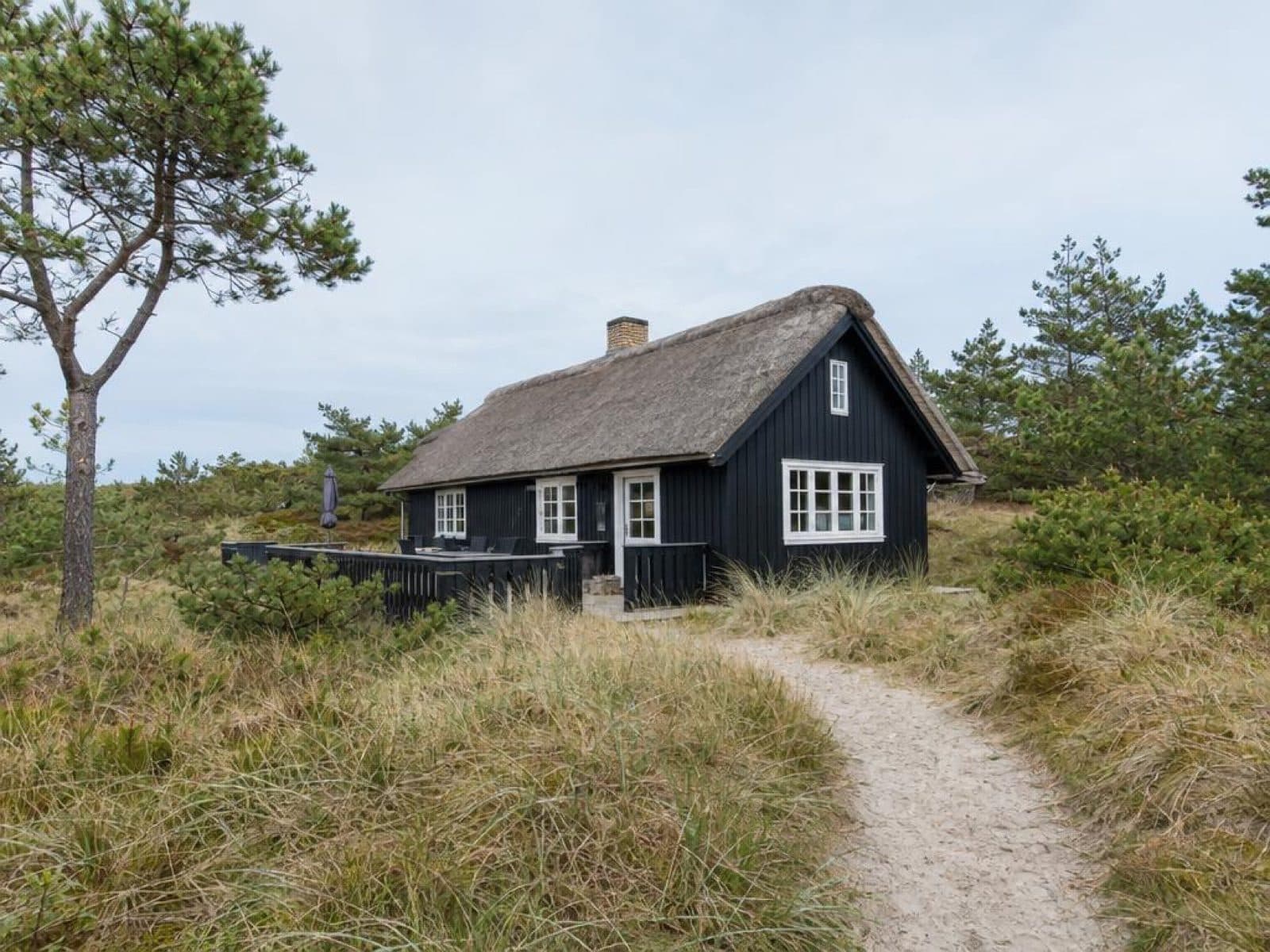 Dagsfacade med alle lys slukket