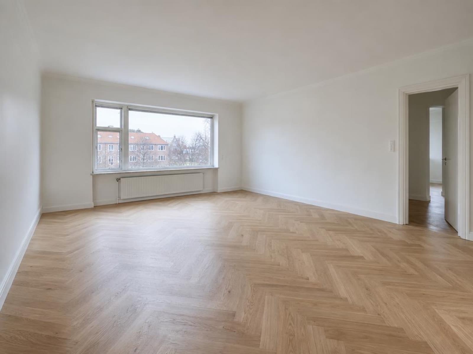 Tomt stuerum inden virtuelt staging